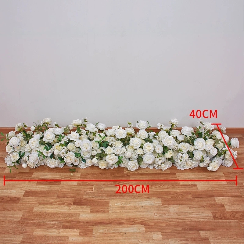 RN-031-1 Wedding Table Centerpiece Rose Flower ball Wedding Flowers Wedding Arrangement Decoration Customized Flower Ball Table Runner