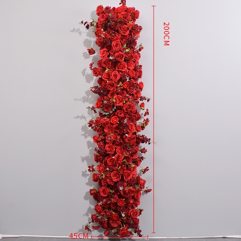 RN-024-1 Wedding Table Centerpiece Rose Flower ball Wedding Flowers Wedding Arrangement Decoration Customized Flower Ball Table Runner