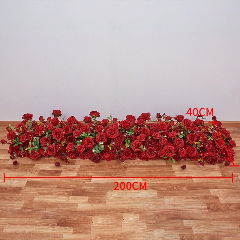 RN-031-1 Wedding Table Centerpiece Rose Flower ball Wedding Flowers Wedding Arrangement Decoration Customized Flower Ball Table Runner