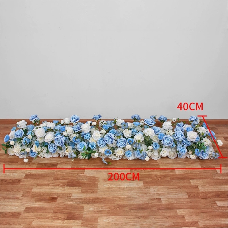 RN-031-1 Wedding Table Centerpiece Rose Flower ball Wedding Flowers Wedding Arrangement Decoration Customized Flower Ball Table Runner