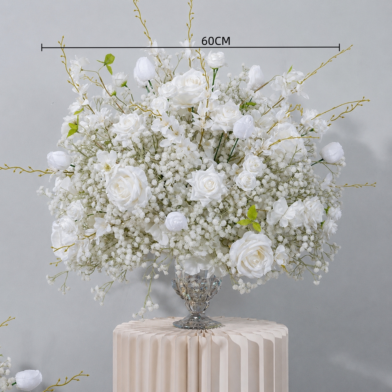 RN-038 Wedding Table Centerpiece Rose Flower ball Wedding Flowers Wedding Arrangement Decoration Customized Flower Ball Table Runner