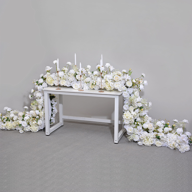 RN-030 Wedding Table Centerpiece Rose Flower ball Wedding Flowers Wedding Arrangement Decoration Customized Flower Ball Table Runner