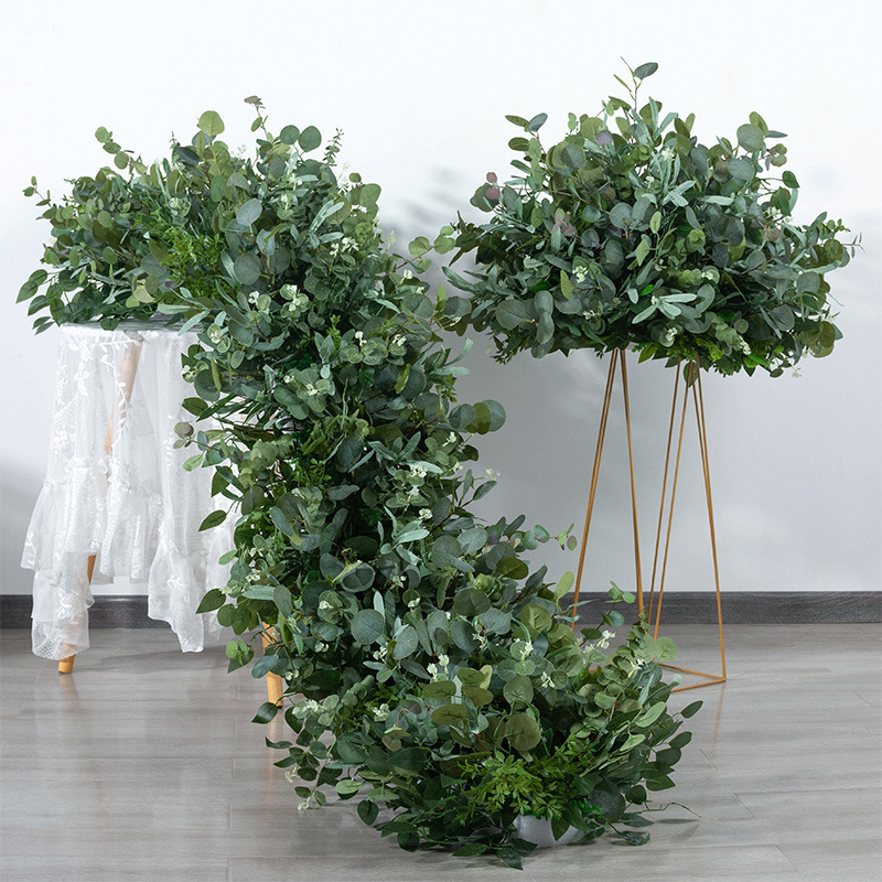RN-025 Wedding Table Centerpiece Rose Flower ball Wedding Flowers Wedding Arrangement Decoration Customized Flower Ball Table Runner