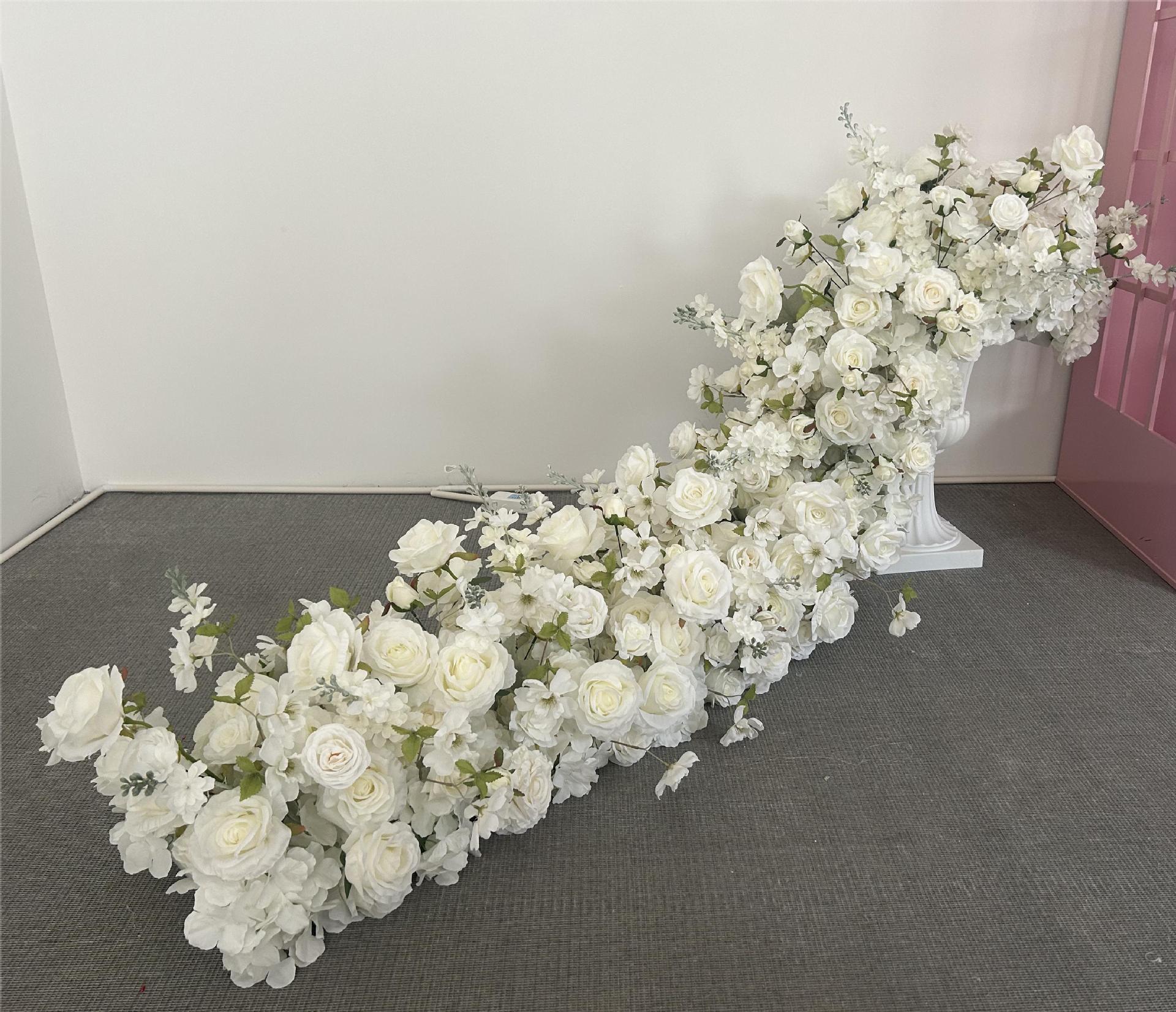 RN-024-1 Wedding Table Centerpiece Rose Flower ball Wedding Flowers Wedding Arrangement Decoration Customized Flower Ball Table Runner