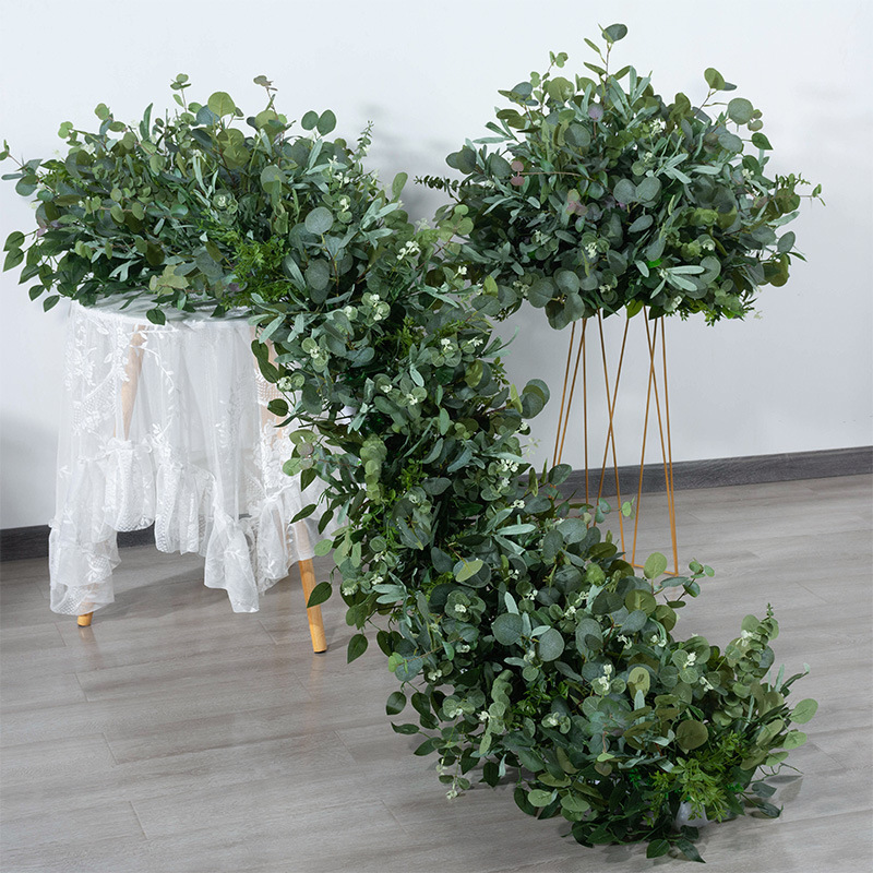 RN-025 Wedding Table Centerpiece Rose Flower ball Wedding Flowers Wedding Arrangement Decoration Customized Flower Ball Table Runner