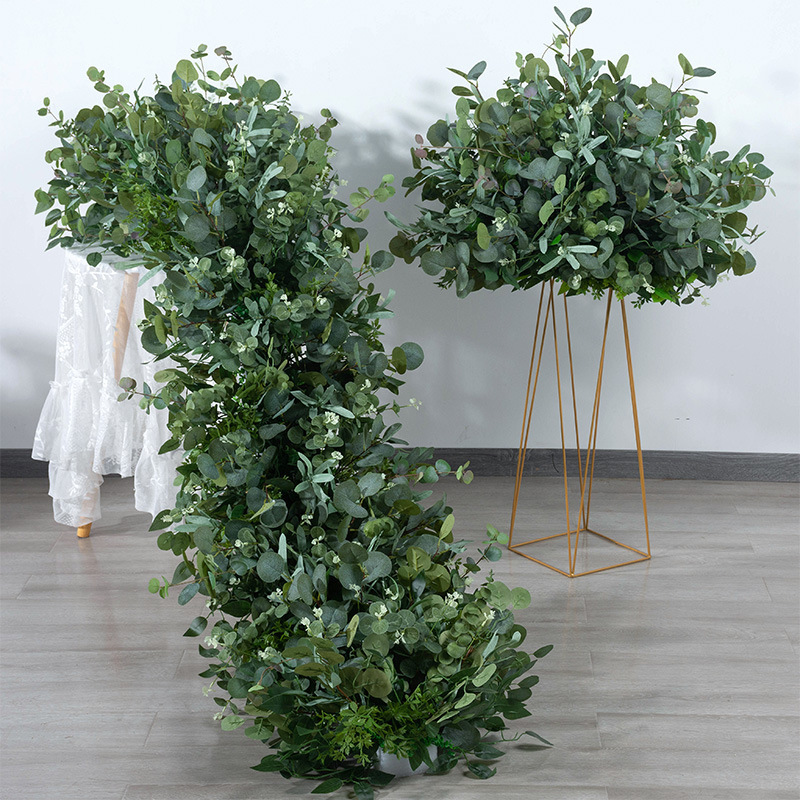 RN-025 Wedding Table Centerpiece Rose Flower ball Wedding Flowers Wedding Arrangement Decoration Customized Flower Ball Table Runner