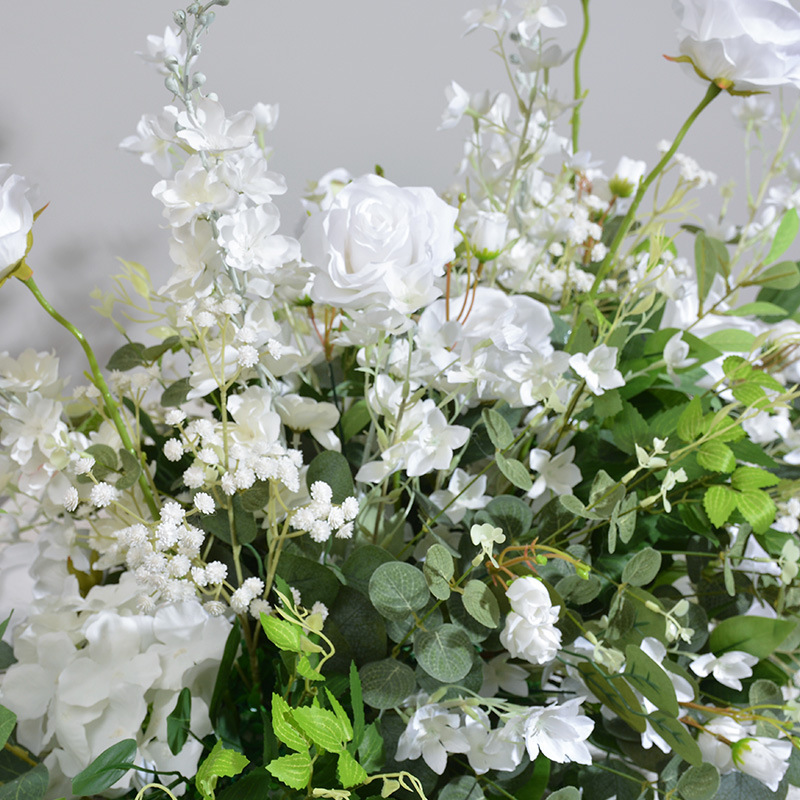 RN-028 Wedding Table Centerpiece Rose Flower ball Wedding Flowers Wedding Arrangement Decoration Customized Flower Ball Table Runner