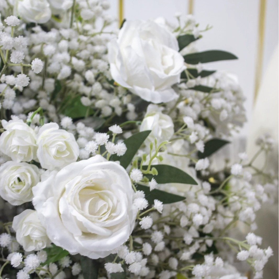 RN-035 Wedding Table Centerpiece Rose Flower ball Wedding Flowers Wedding Arrangement Decoration Customized Flower Ball Table Runner