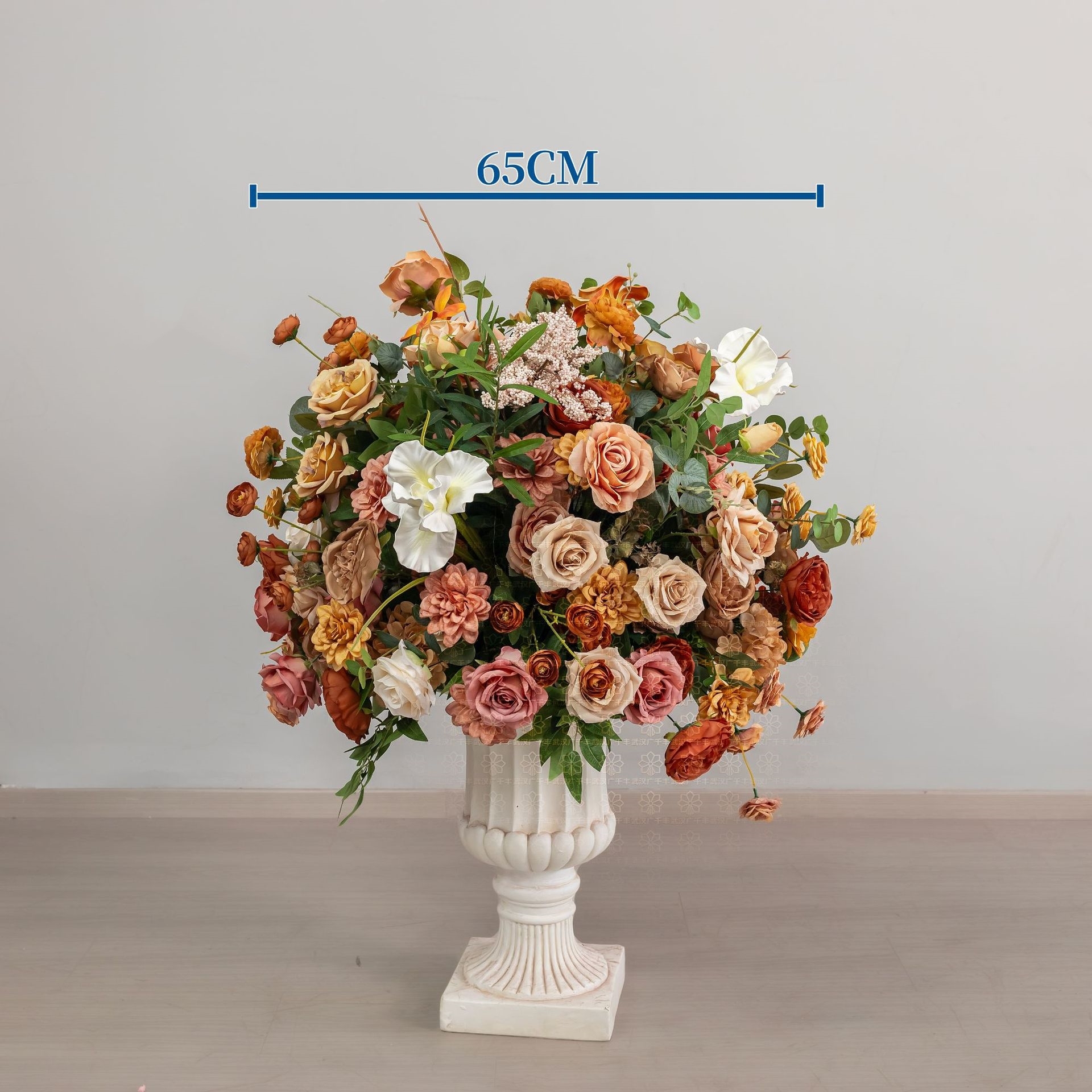 RN-032 Wedding Table Centerpiece Rose Flower ball Wedding Flowers Wedding Arrangement Decoration Customized Flower Ball Table Runner