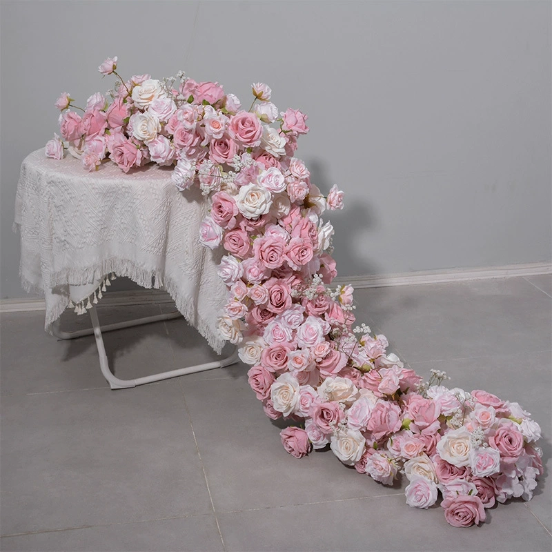 RN-041 Wedding Table Centerpiece Rose Flower ball Wedding Flowers Wedding Arrangement Decoration Customized Flower Ball Table Runner