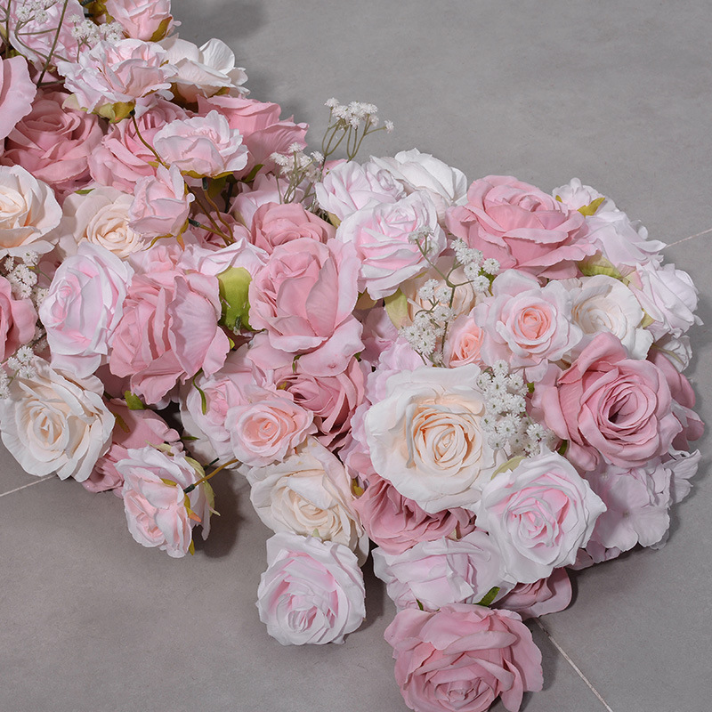 RN-041 Wedding Table Centerpiece Rose Flower ball Wedding Flowers Wedding Arrangement Decoration Customized Flower Ball Table Runner