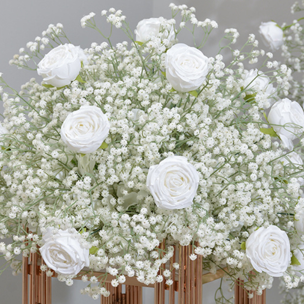 RN-042 Wedding Table Centerpiece Rose Flower ball Wedding Flowers Wedding Arrangement Decoration Customized Flower Ball Table Runner