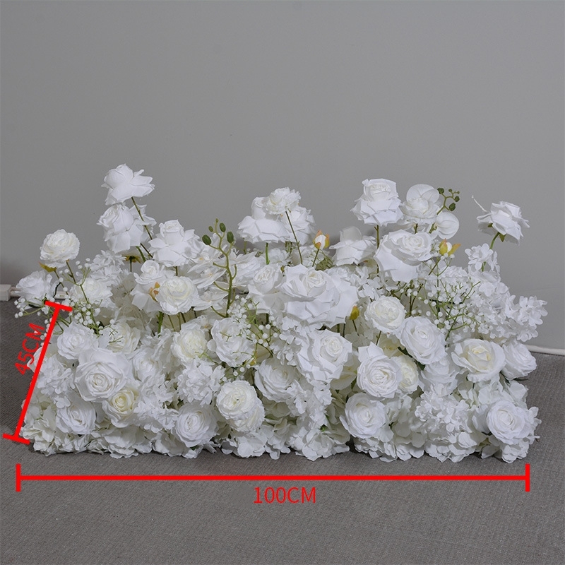 RN-043 Wedding Table Centerpiece Rose Flower ball Wedding Flowers Wedding Arrangement Decoration Customized Flower Ball Table Runner