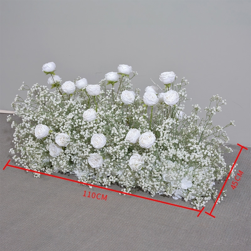 RN-042 Wedding Table Centerpiece Rose Flower ball Wedding Flowers Wedding Arrangement Decoration Customized Flower Ball Table Runner