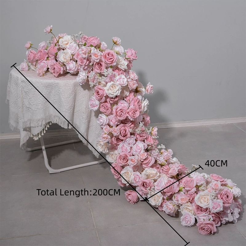 RN-041 Wedding Table Centerpiece Rose Flower ball Wedding Flowers Wedding Arrangement Decoration Customized Flower Ball Table Runner