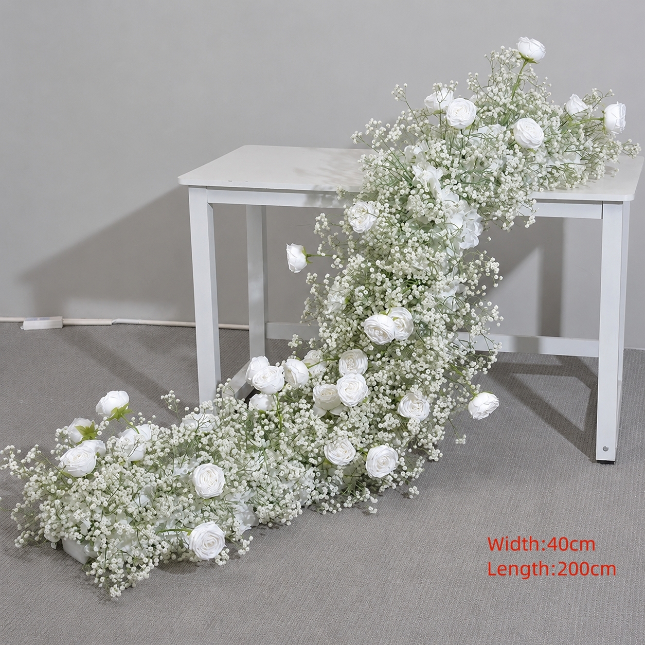 RN-042 Wedding Table Centerpiece Rose Flower ball Wedding Flowers Wedding Arrangement Decoration Customized Flower Ball Table Runner