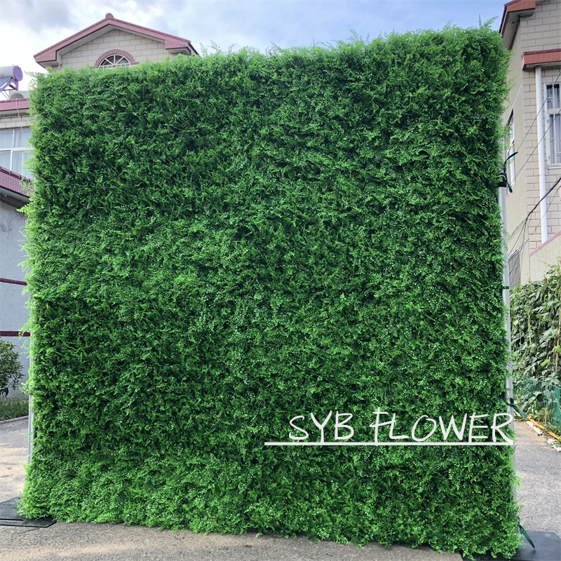 SYB Flower Factory Direct Sales Artificial Excellent Quality Gift Image Decoration Panels Flower Wall Background #086-4