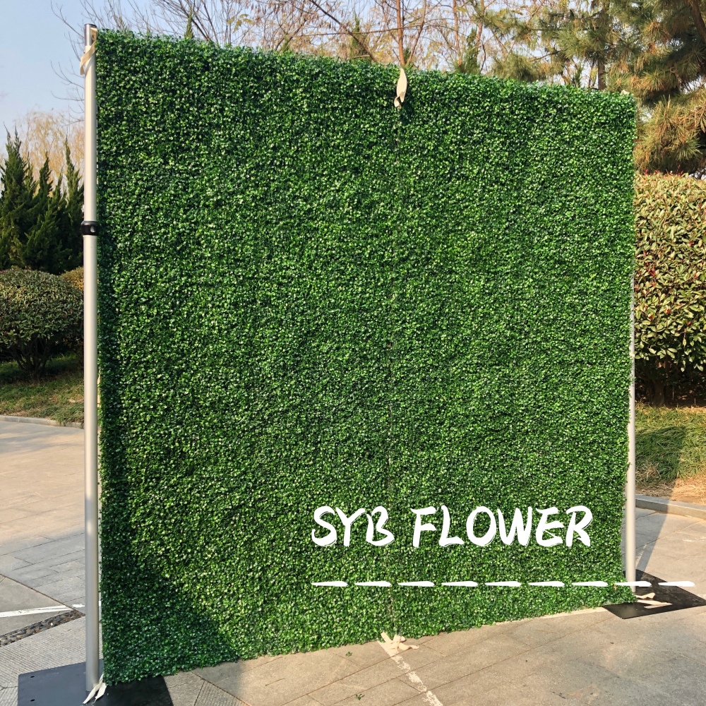 Wholesale Flores Gradient Floral Backdrop Restaurant Decoration Wedding Party Events Artificial Wall Flowers Panel #86
