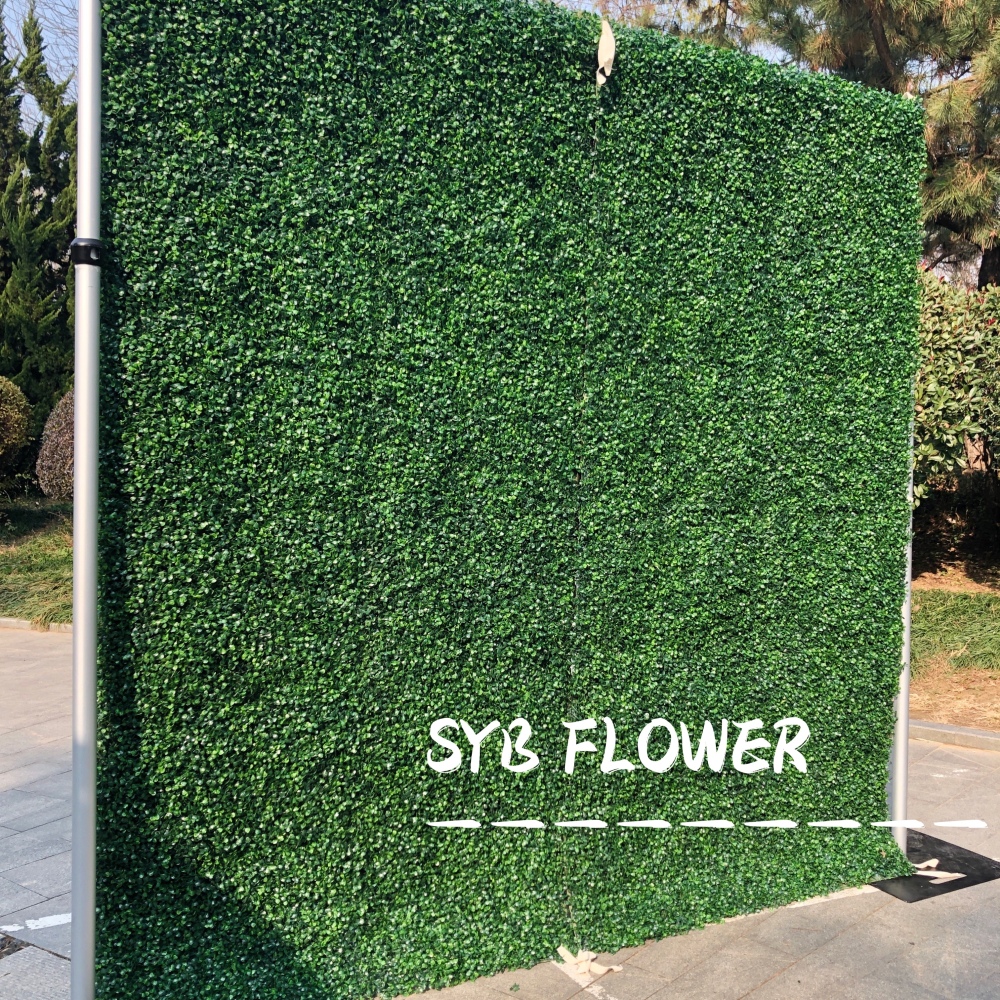 Wholesale Flores Gradient Floral Backdrop Restaurant Decoration Wedding Party Events Artificial Wall Flowers Panel #86