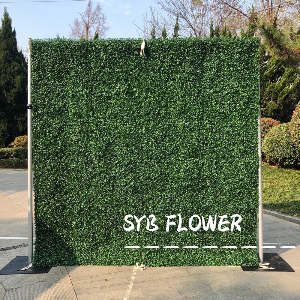 Wholesale Flores Gradient Floral Backdrop Restaurant Decoration Wedding Party Events Artificial Wall Flowers Panel #86