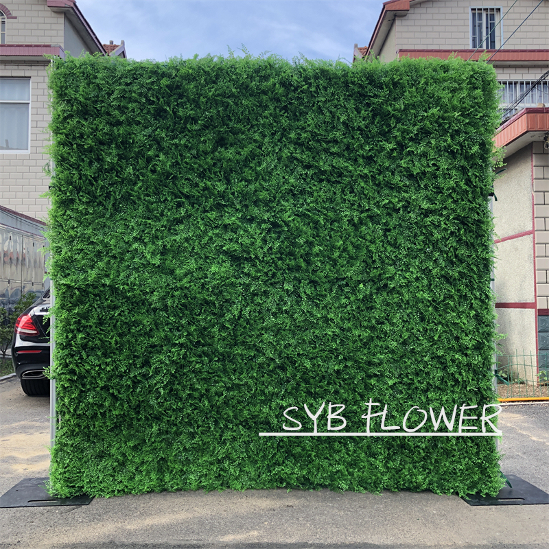 SYB Flower Factory Direct Sales Artificial Excellent Quality Gift Image Decoration Panels Flower Wall Background #086-4