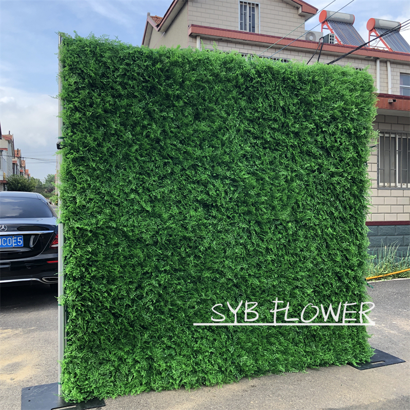 SYB Flower Factory Direct Sales Artificial Excellent Quality Gift Image Decoration Panels Flower Wall Background #086-4