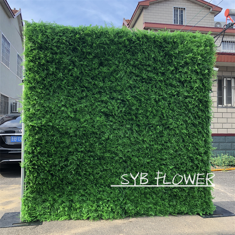 SYB Flower Factory Direct Sales Artificial Excellent Quality Gift Image Decoration Panels Flower Wall Background #086-4