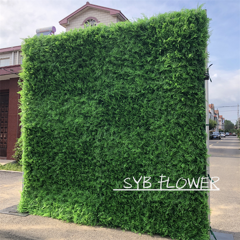 SYB Flower Factory Direct Sales Artificial Excellent Quality Gift Image Decoration Panels Flower Wall Background #086-4