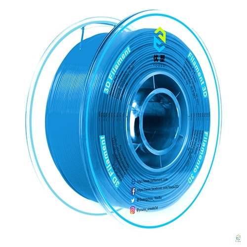 YOUSU PLA 3D Filament  black/blue&multi color, tangle free ,easy use 1.75mm, 2.85mm 1kg
