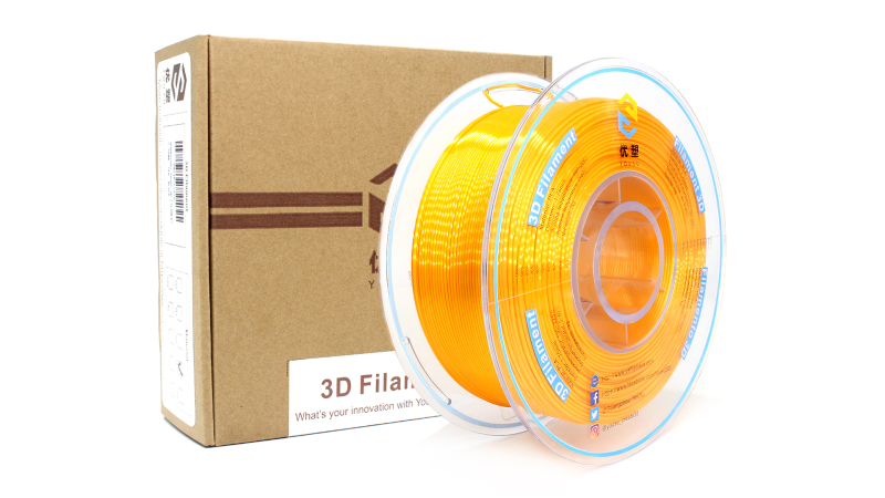 YOUSU Silk PLA 3D Filament with gorgeous surface, Tangle free, Pearlescent  1.75mm, 2.85mm 1kg