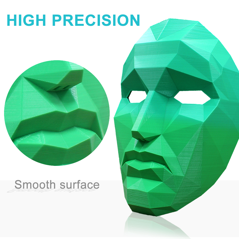 YOUSU Color Changing by Temperature PLA Filament, Blue Green to Yellow Green Color, 1.75 mm 3D Filament, 10Meters(32.8Feet) Trial Pack for 3D Printer&