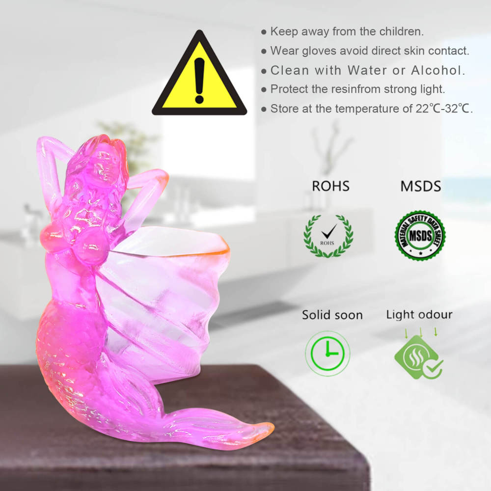 YOUSU 3D Printer Resin UTH Nebula series 405nm UV  dual color  LCD/DLP printer resin