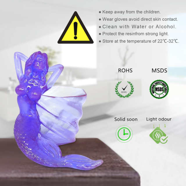 YOUSU 3D Printer Resin UTH Nebula series 405nm UV  dual color  LCD/DLP printer resin