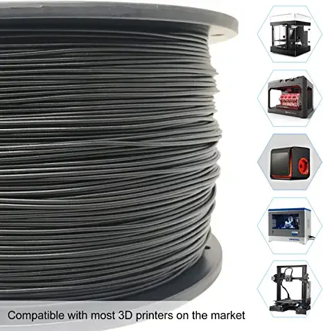 YOUSU  PLA+, 3D Printing filament black and  multi-color  1.75mm 2.85mm 1kg package