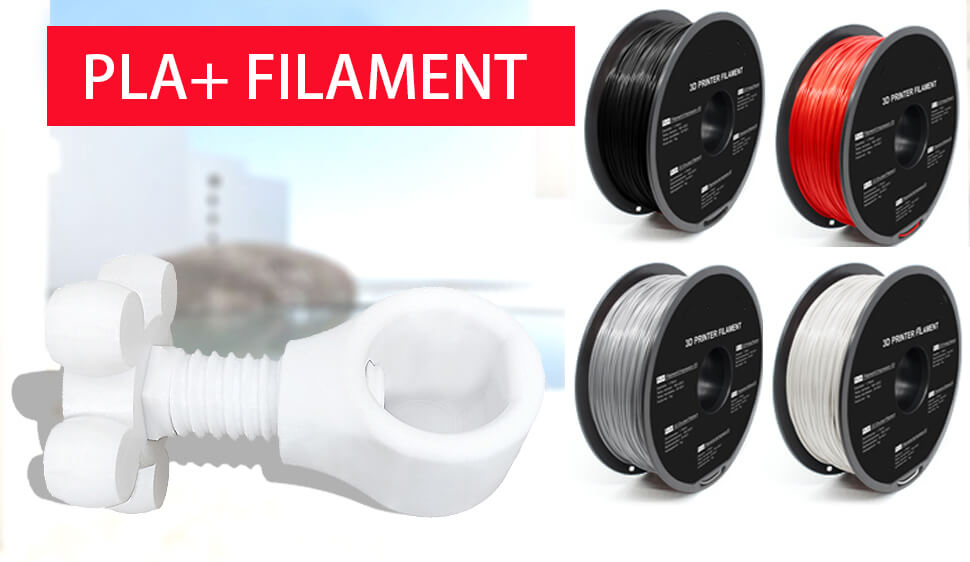 YOUSU Filament PLA bicolore 1,75 mm, pour imprimante 3D - 1 kg (2