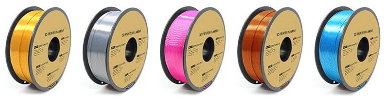 3D printer filament,1.75mm,1kg, Easy to print PLA, Reinforced PLA+,shinny Silk PLA,,flexible TPU, Petg