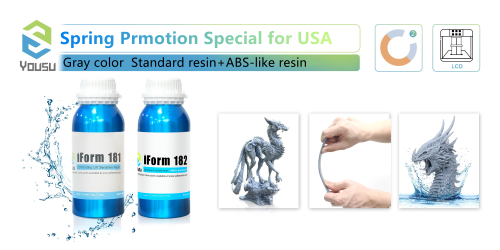 Spring Promotion of Gray color resin