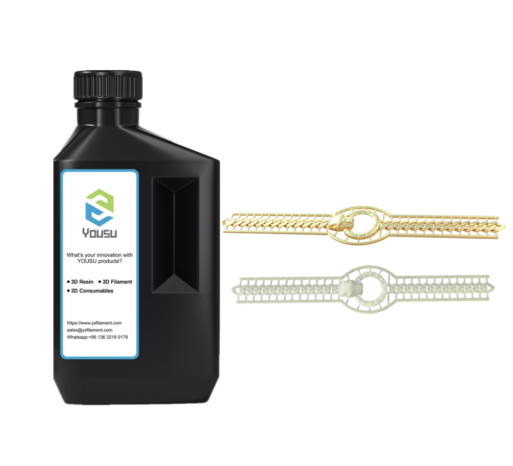 YOUSU 405nm Jewelry casting 3d resin for LCD High Wax Castable 3d Printer Resin For Jewelers