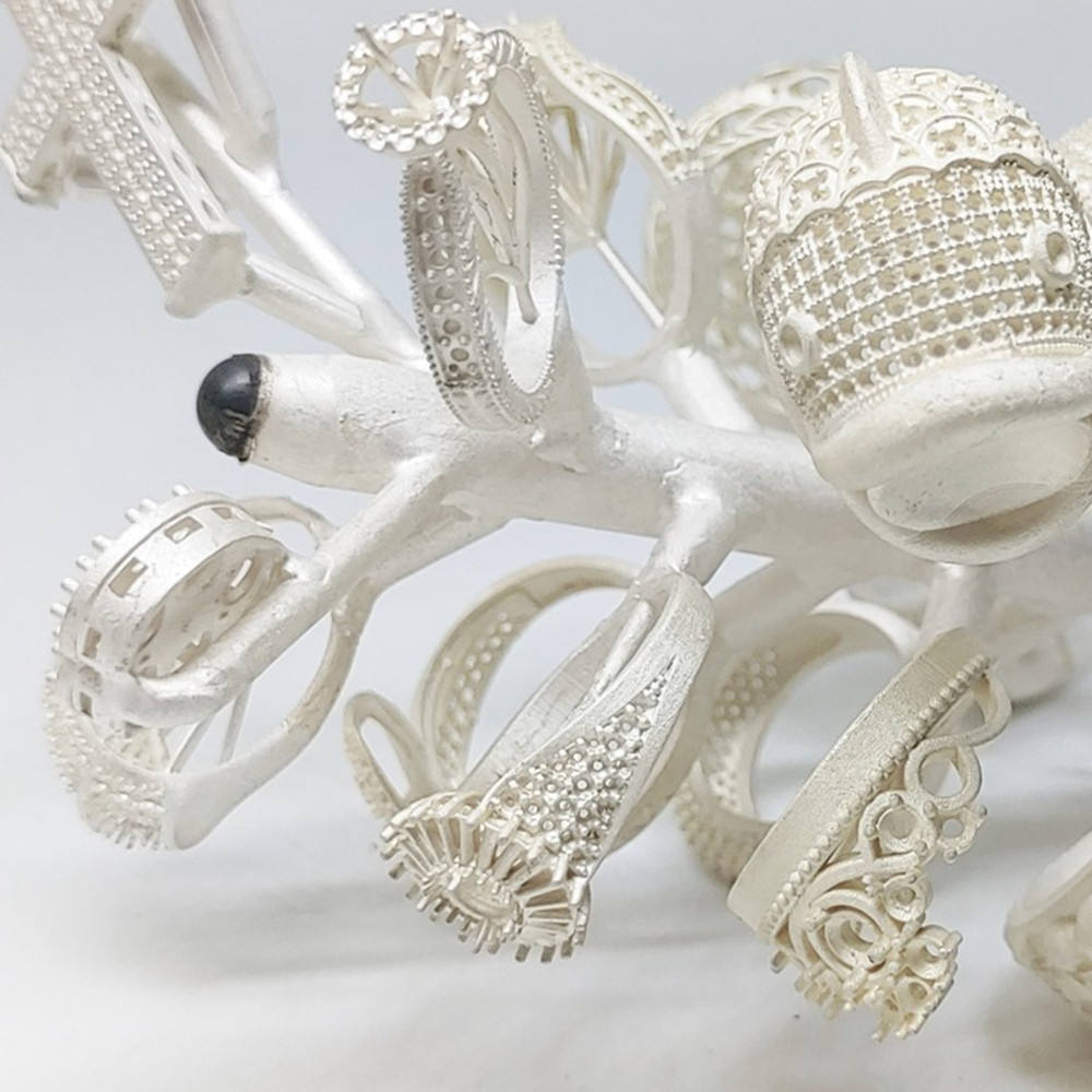 YOUSU 405nm Jewelry Black casting 3d resin for LCD Castable 3d Printer Resin For Jewelers