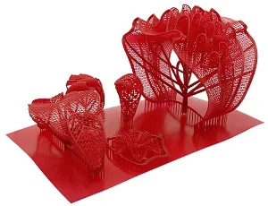 YOUSU  Red Wax 1kg Burn Out Liquid Casting 3d Printer Jewelry Resin For LCD Dlp SLA Printer
