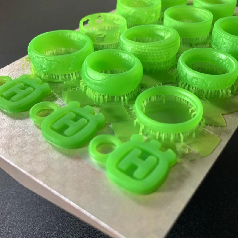YOUSU Green wax Jewelry Casting chain Castable 3d Printer Resin For DLP LCP Printer