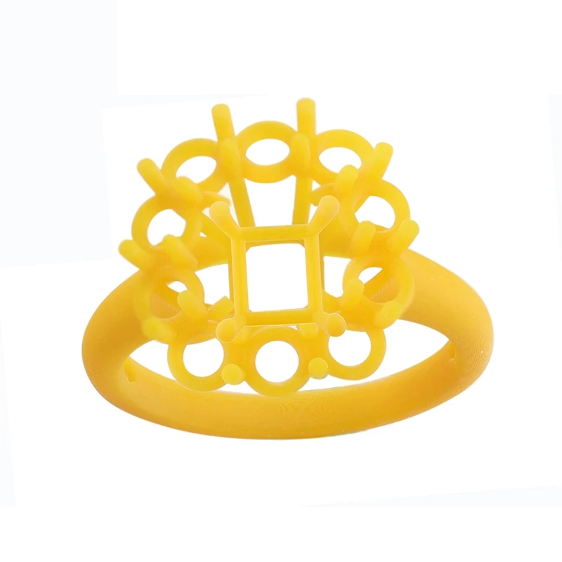 YOUSU Yellow Wax Castable 3d Printer Resin 405nm Jewelry casting 3d resin for LCD  For Jewelers