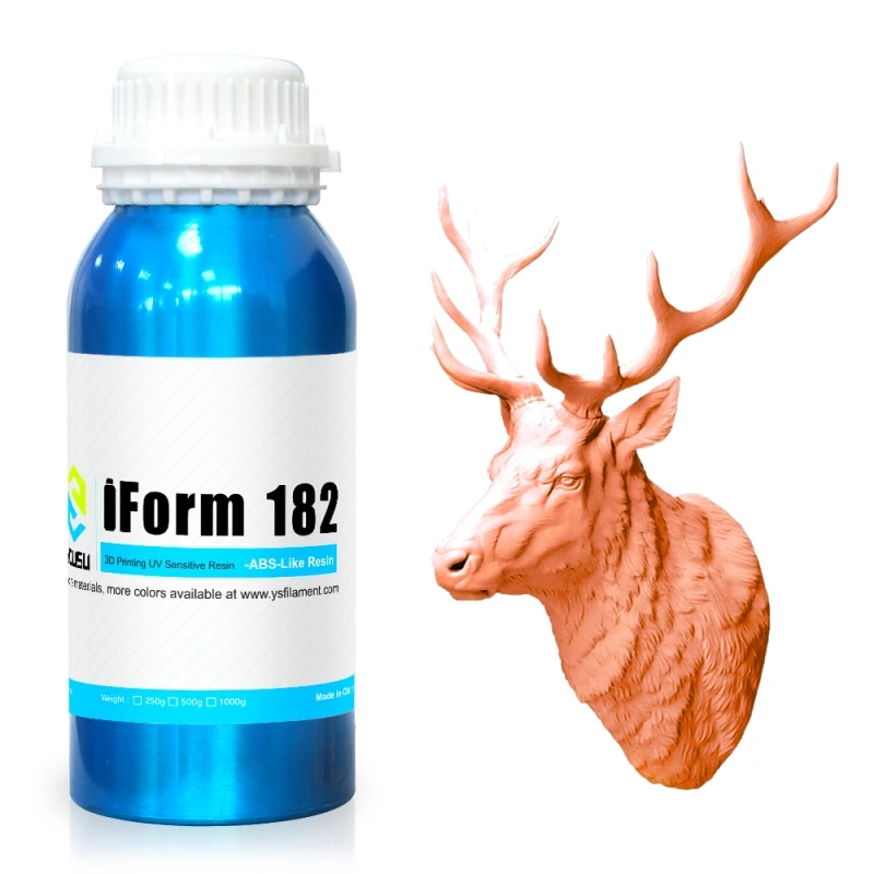 YOUSU ABS Like 405nm UV-Curing Rapid Resin,High Prcision & Reliable for sla dlp lcd Printers