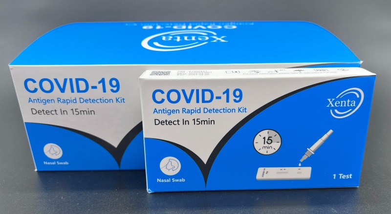COVID-19 antigen rapid detection kit (nasal swab)