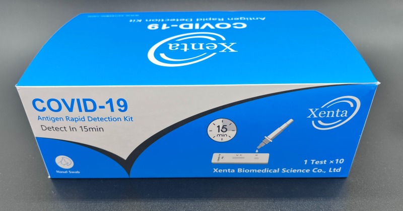 COVID-19 antigen rapid detection kit (nasal swab)