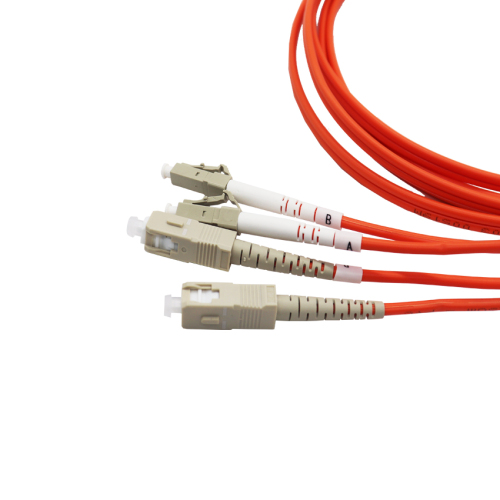 Multimode dual core LC-SC Patch Cord