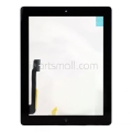 Replacement For iPad 4 Touch Screen Digitizer With Home Button Flex Adhesive Assembly