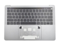For Macbook Pro 13" 2016 A1706 Topcase Palmrest Touch Bar with US Keyboard Assembly Space Grey Silver