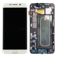 For Samsung Galaxy S6 Edge Plus G928 G928F LCD Screen Display With Frame Assembly - White