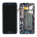 For Samsung Galaxy S6 Edge Plus G928 G928F LCD Screen Display With Frame Assembly - Blue
